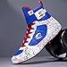 VP VIAPIN Women Men Wrestling Shoes Fashion Boxing Gym Trainers High Top Weightlifting Fitness Sneakers Comfortable Bodybuilding Shoes ﻿ Blue