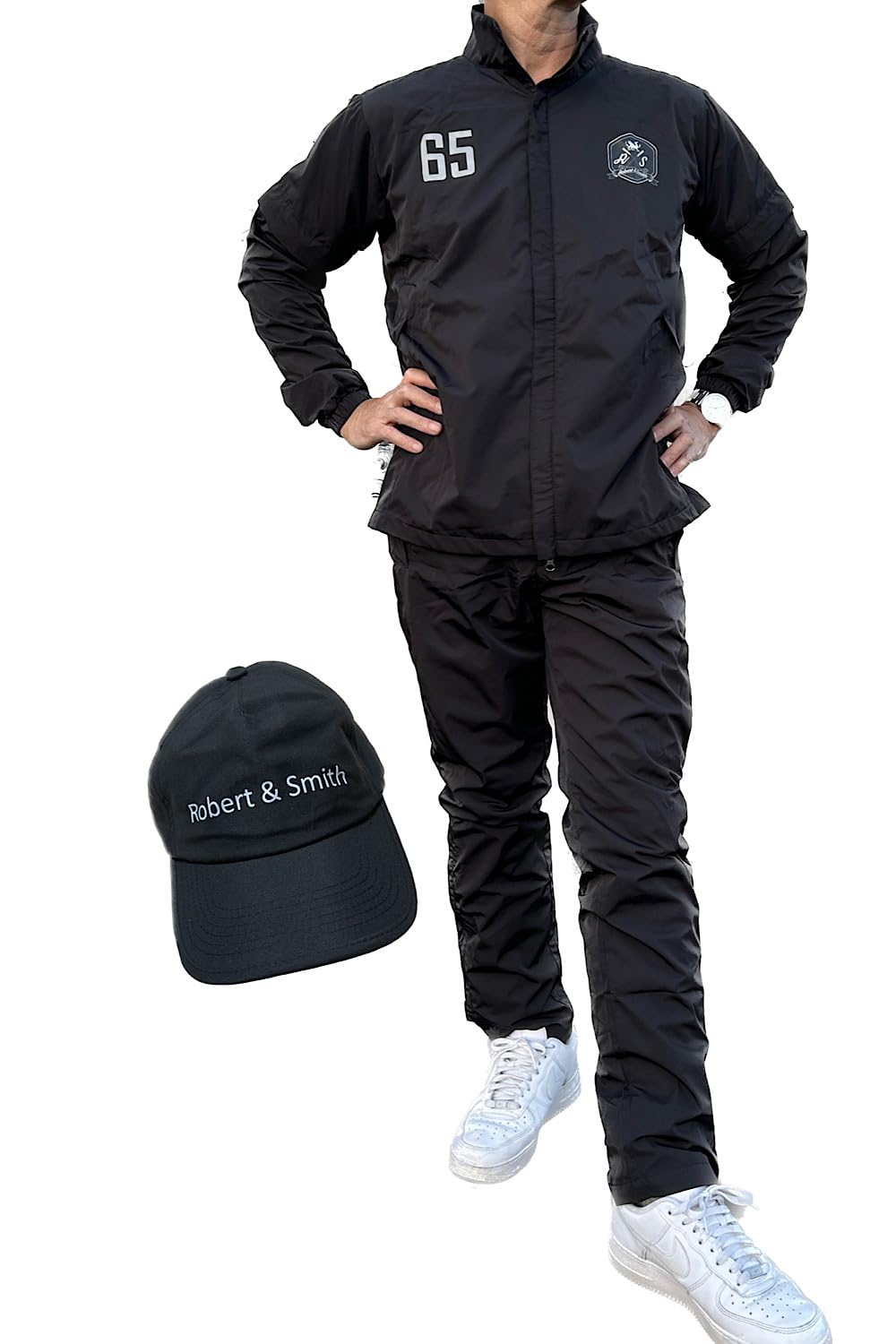 ナイキゴルフ　レインウェア上下(サイズM/収納袋付き)・レインキャップ　セット Amazon | [Robert&Smith] ゴルフ レインウエア 4点セット