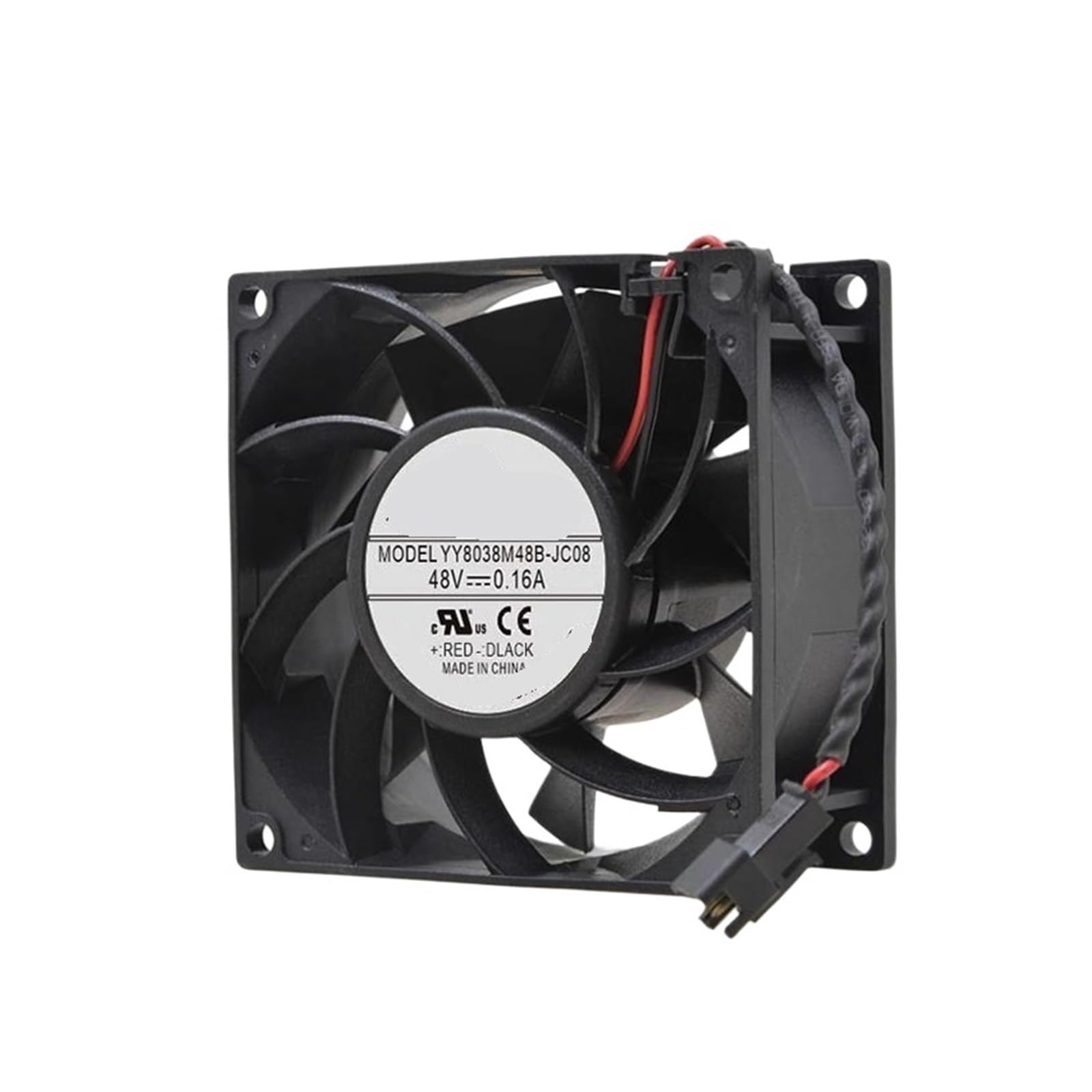 RTYGHBSWU YY8038M48B-JC08 48V 0.16A 8038 80 * 80 * 38mm 8cm COOLING FAN
