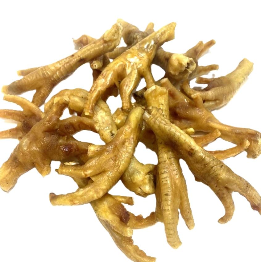 Maltbys' Stores 100g Premium Chicken Feet 100% Natural Dog Treats Chews [SMD]