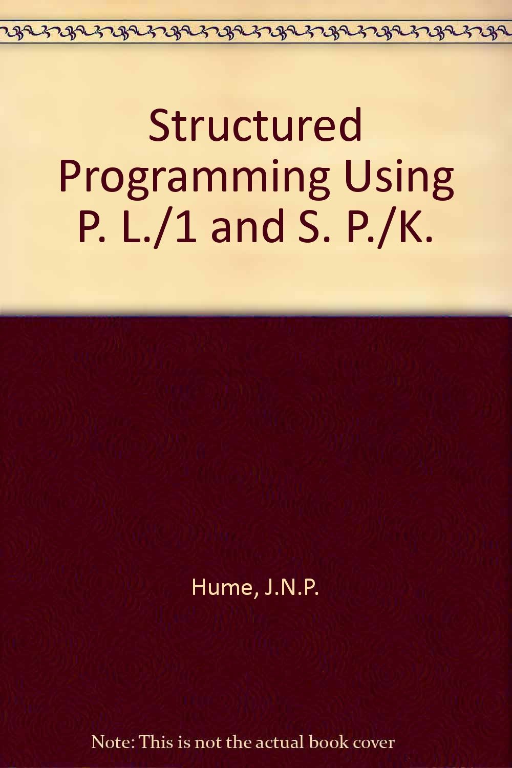Buy Structured Programming Using P. L./1 and S. P./K. — BookShops.in