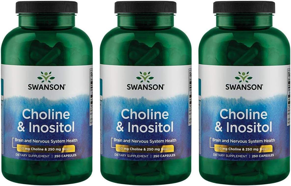 Swanson Choline & Inositol Nerve Support Mental Function