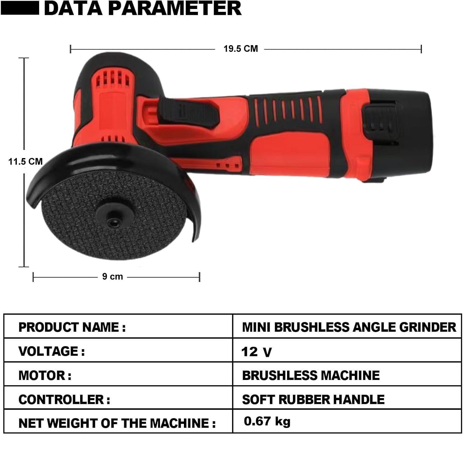 Mini Smerigliatrice Angolare Doppia Batteria con Motore ad Alta Potenza | Multifunzione, Taglio Smerigliatura Lucidatura, Cassetta Portautensili, per Piastrelle Legno Acciaio Pietra