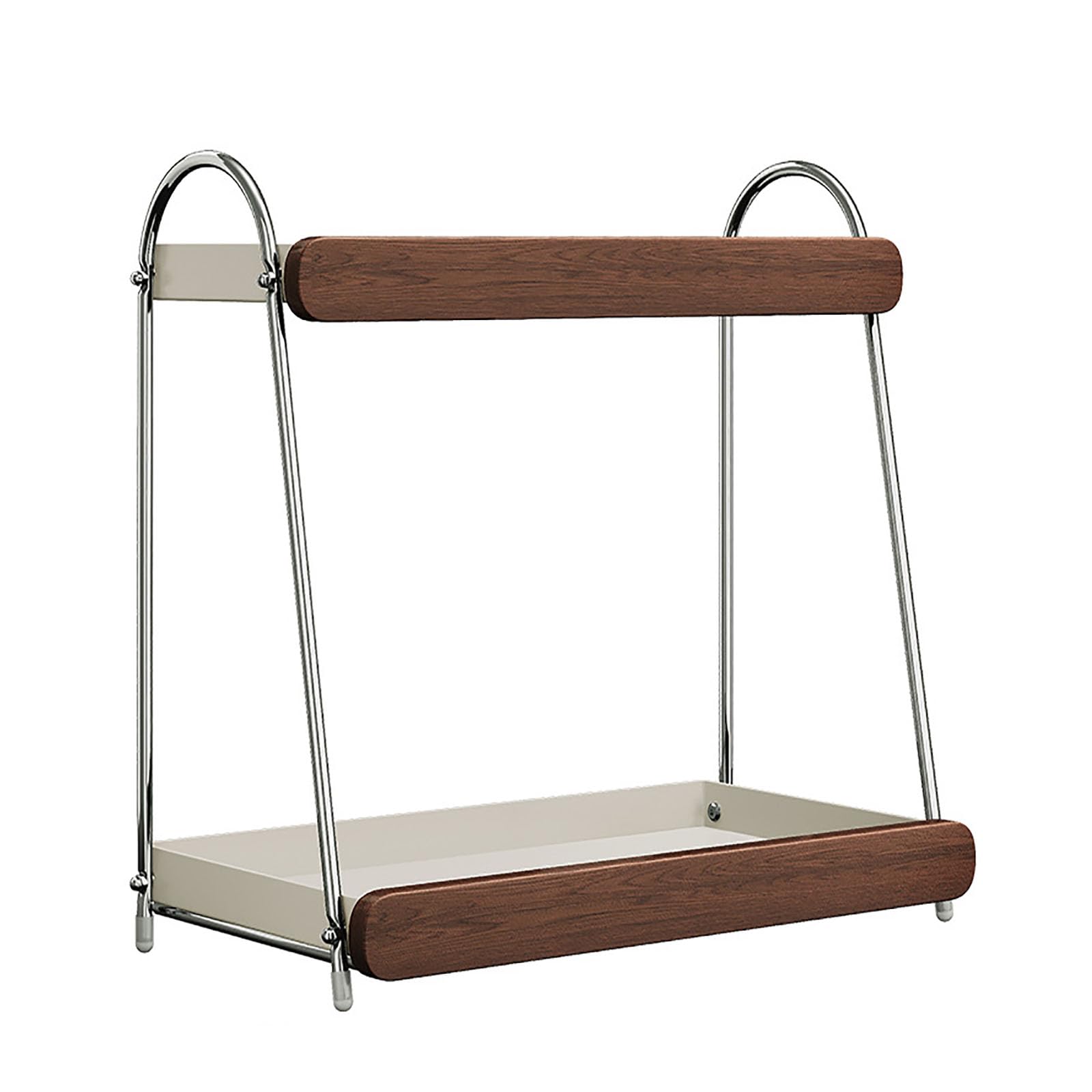 Étagère à Épices de Cuisine à 2 Niveaux, Entraxe Accru (30 * 21.5 * 38.5cm)