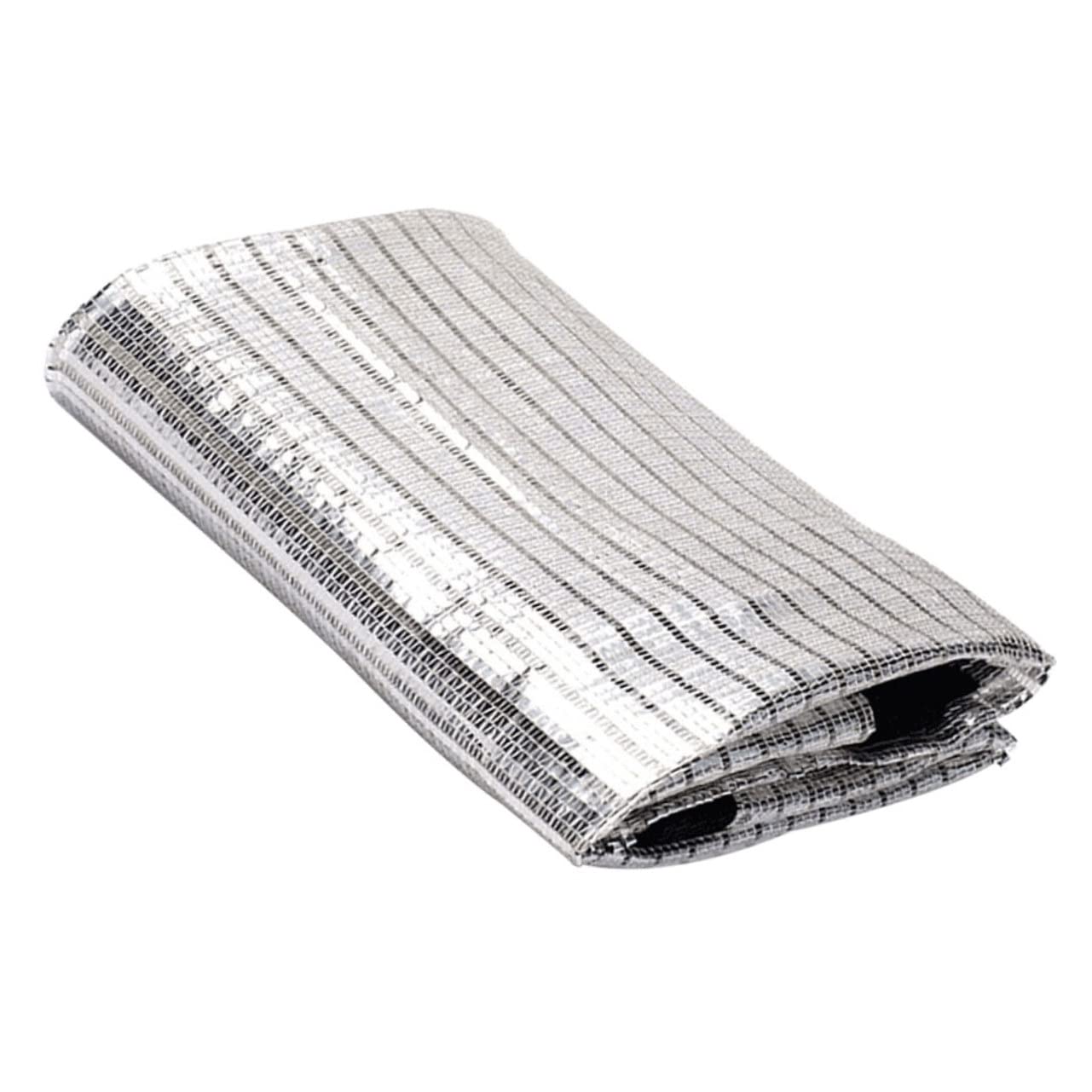 Red de sombreado de aluminio 1x2m de alta densidad para control térmico exterior