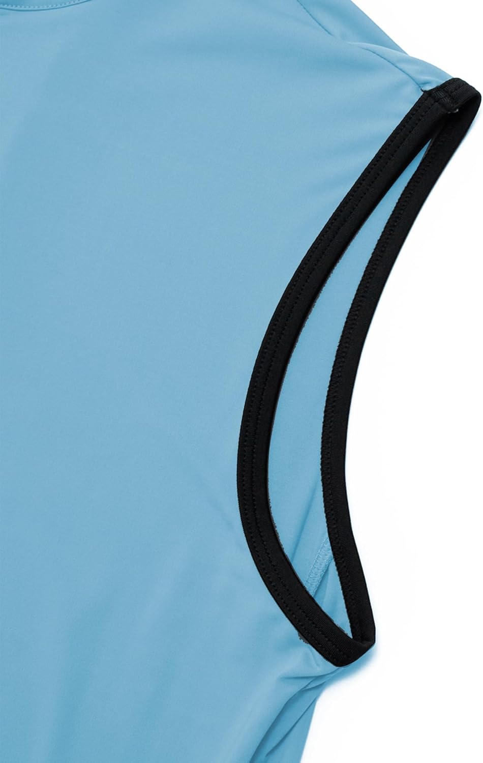Unisex Sleeveless Cycling Jersey,4-Season High-Elasticity ICY Cool Fabric,3 Reflective Pockets (Chest & Back), Breathable