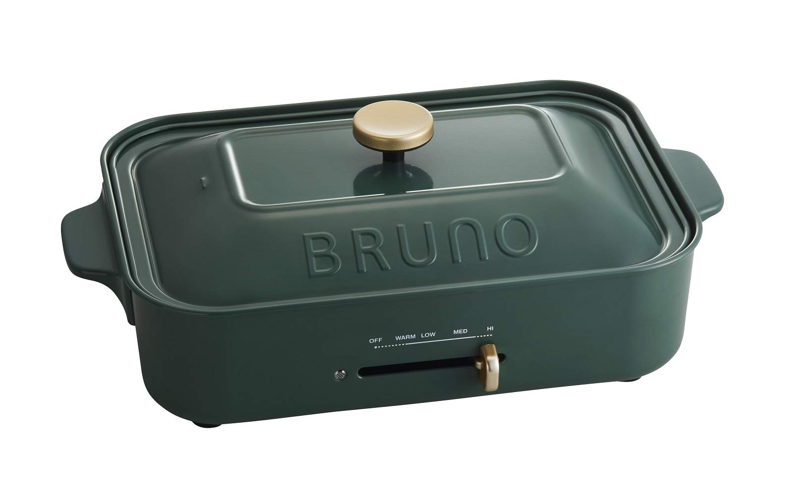 Amazon | bruno コンパクトホットプレート [ カクタスグリーン / 本体 