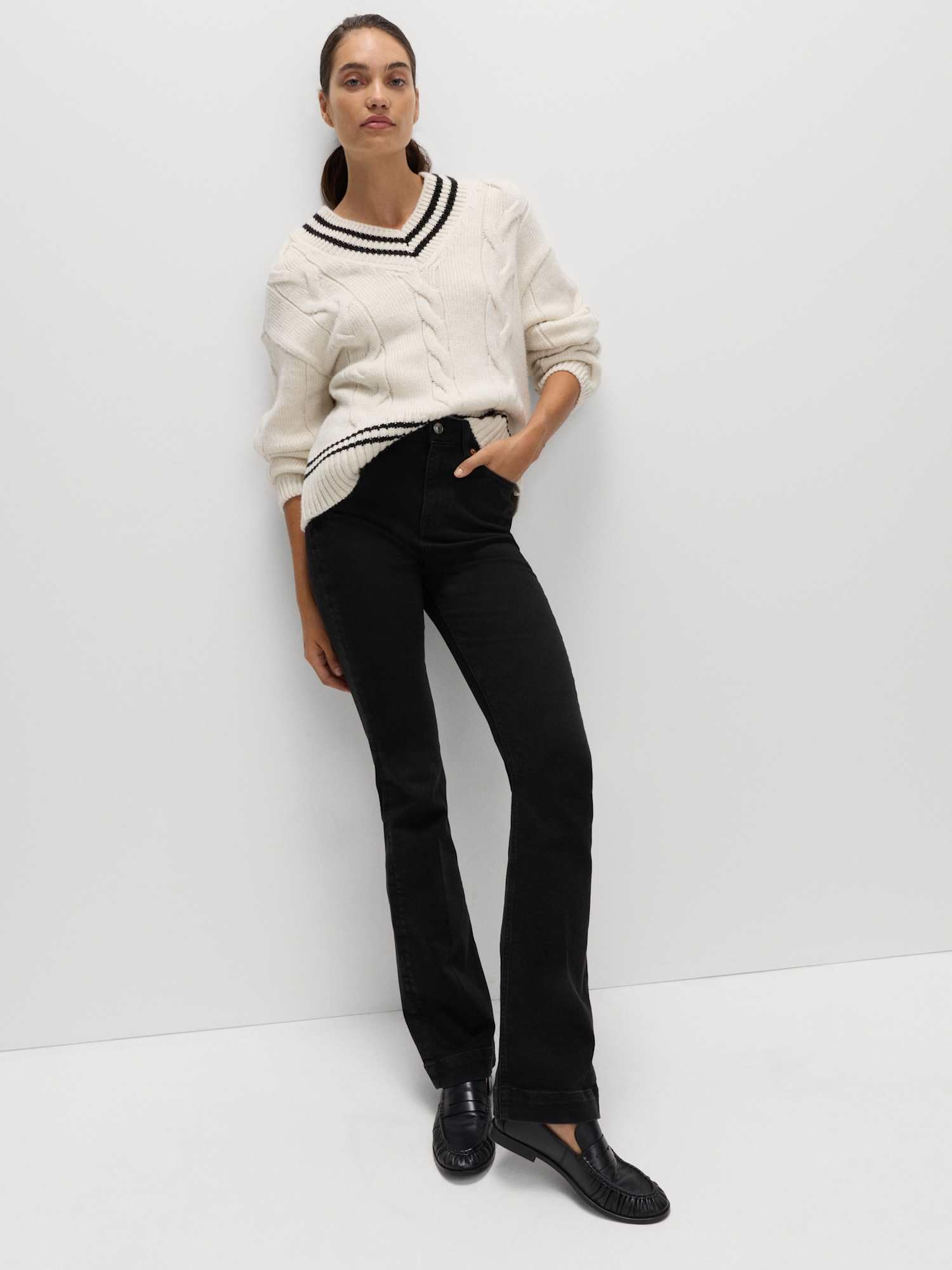 Marks & Spencer Damen Baumwolle Hose Regular