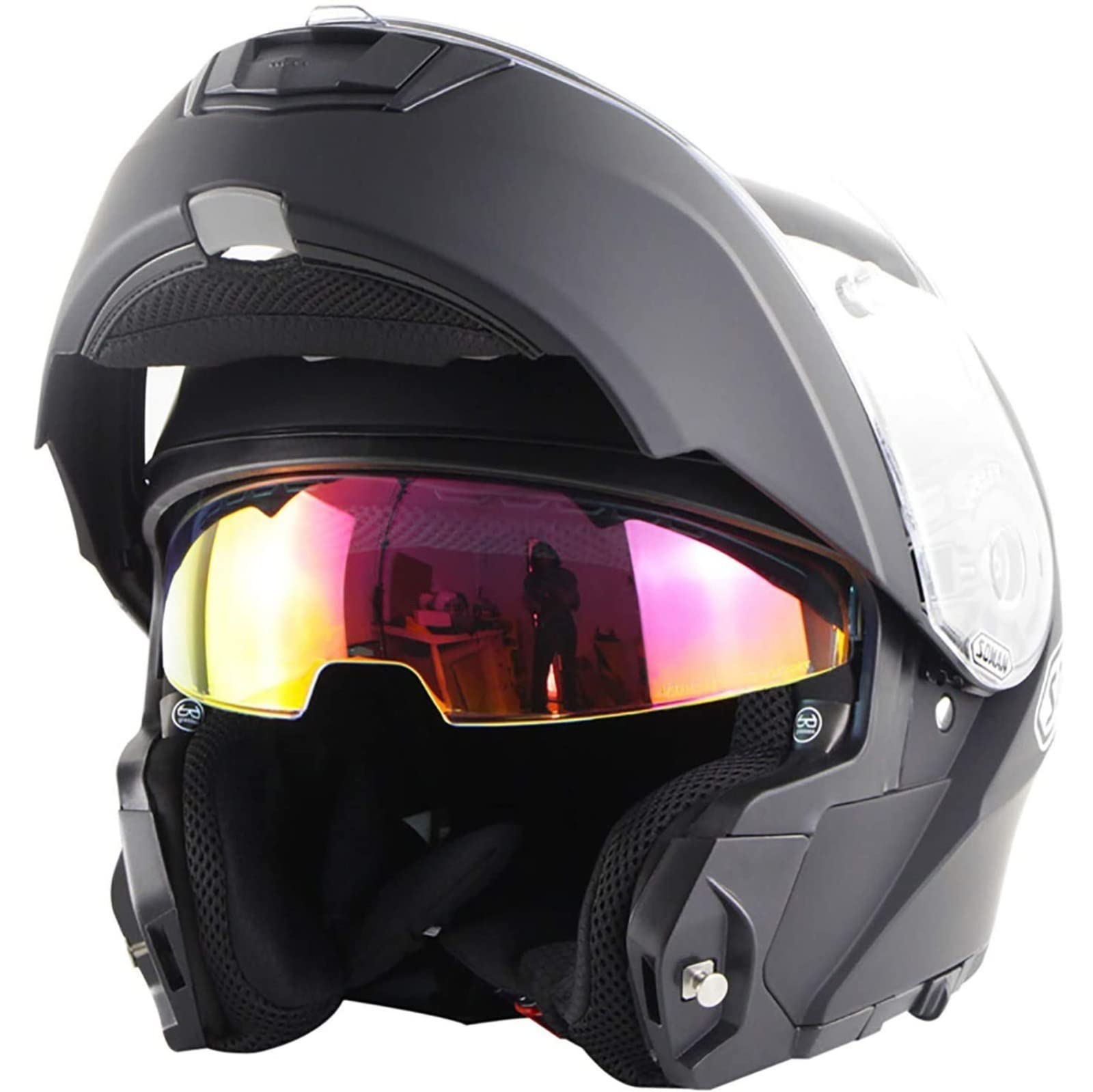 Casque Moto Modulable P/J Homologué Caberg DUKE EVO MOVE Noir Blanc Rouge P114950 Casque Moto Modulable P/J Homologué Caberg DUKE EVO MOVE Noir Blanc Rouge P114950