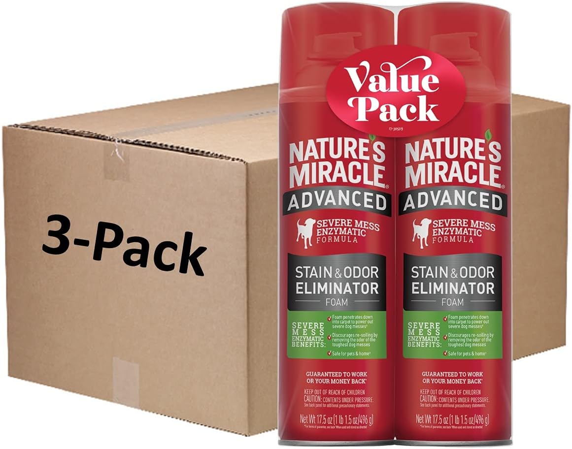Nature's Miracle Advanced Stain and Odor Eliminator Dog for