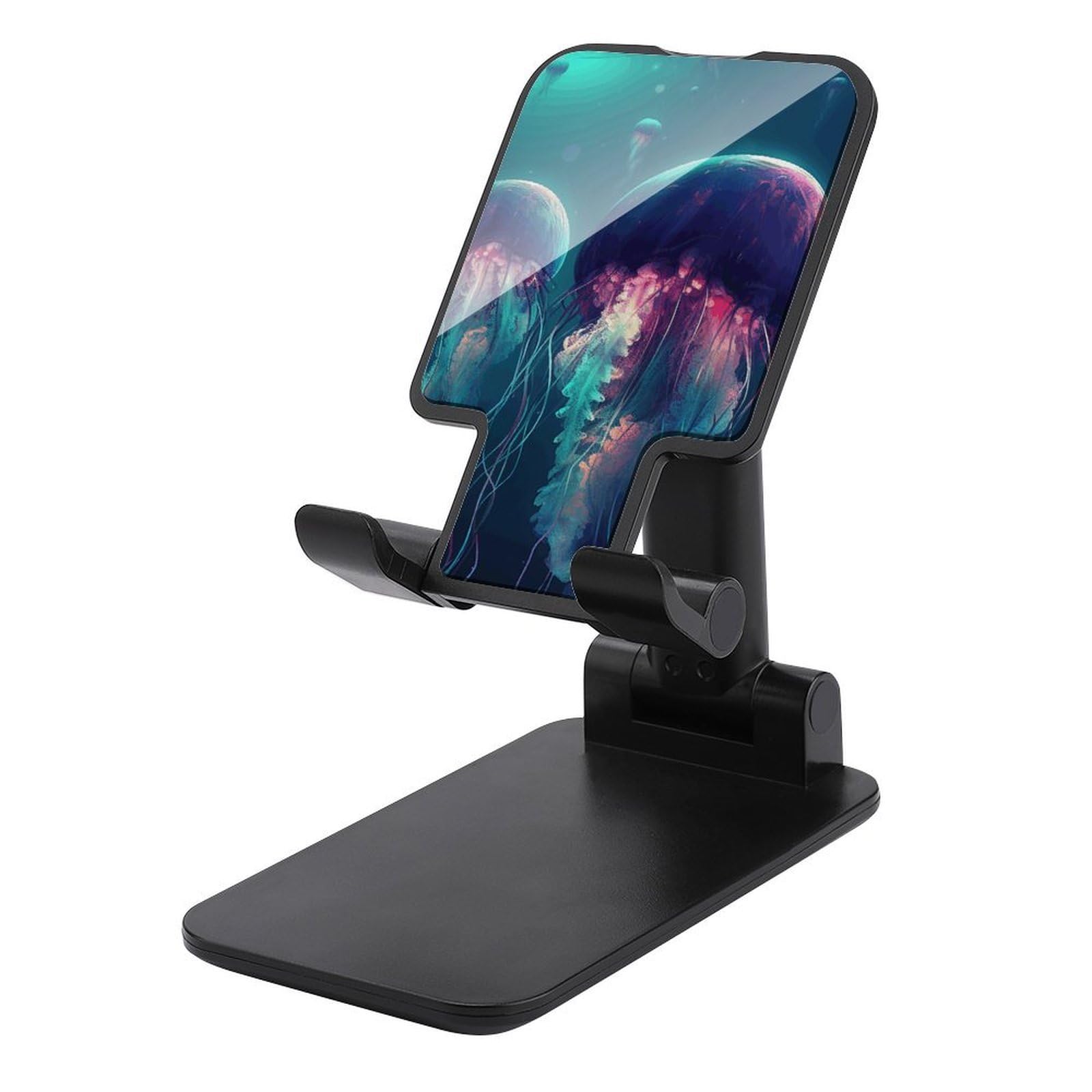 Support téléphone réglable et antidérapante Color Jellyfish pliable