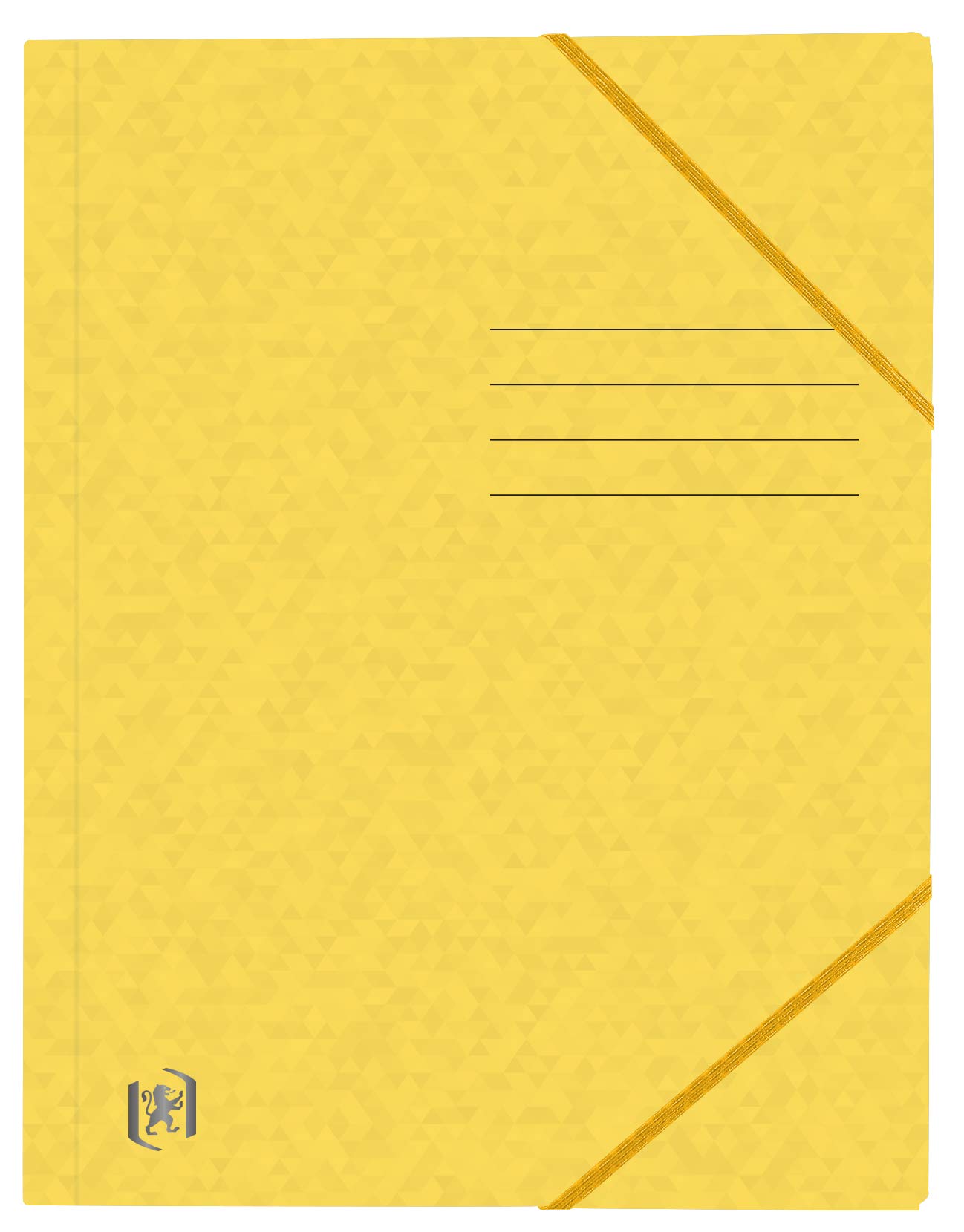 Oxford TopFile+ teczka z kartonu, 3 klapy, format A4, zamknięcie gumowe, 5 różnych kolorów, 50 sztuk