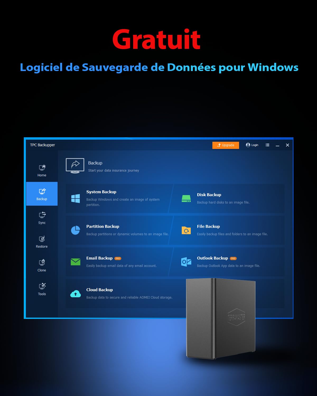 TERRAMASTER D4 SSD Boîtier 4 Baies NVMe USB-C 40 Gbit/s (sans Disque)