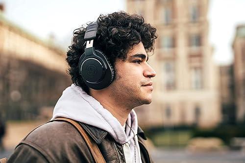 Miniatura 10 de Audio-Technica ATH-M20xBT Wireless Over-Ear Headphones, Black