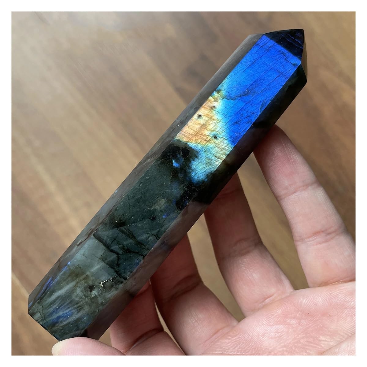 Labradorita piedra natural el regalo perfecto de cumpleaños para amantes de la geología