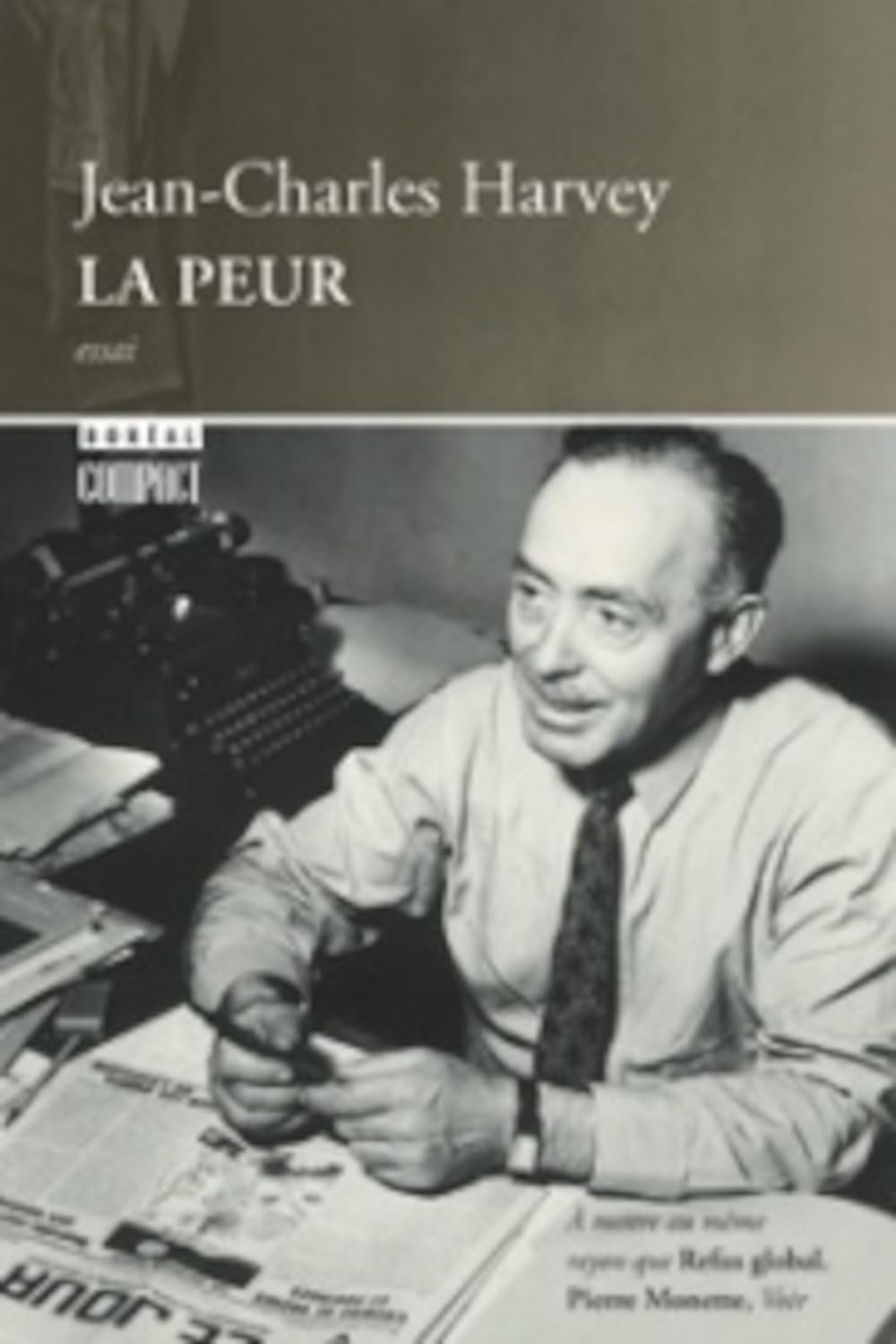 Peur (La) Harvey, Jean-Charles