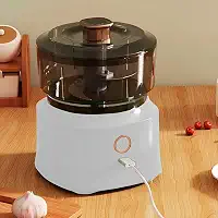 Mini Triturador Elétrico Portátil 350ml Recarregável USB | Lâminas Inox Afiadas | Processador de Alimentos Compacto para Alho, Cebola, Temperos e Legumes – Fácil de Usar e Limpar
