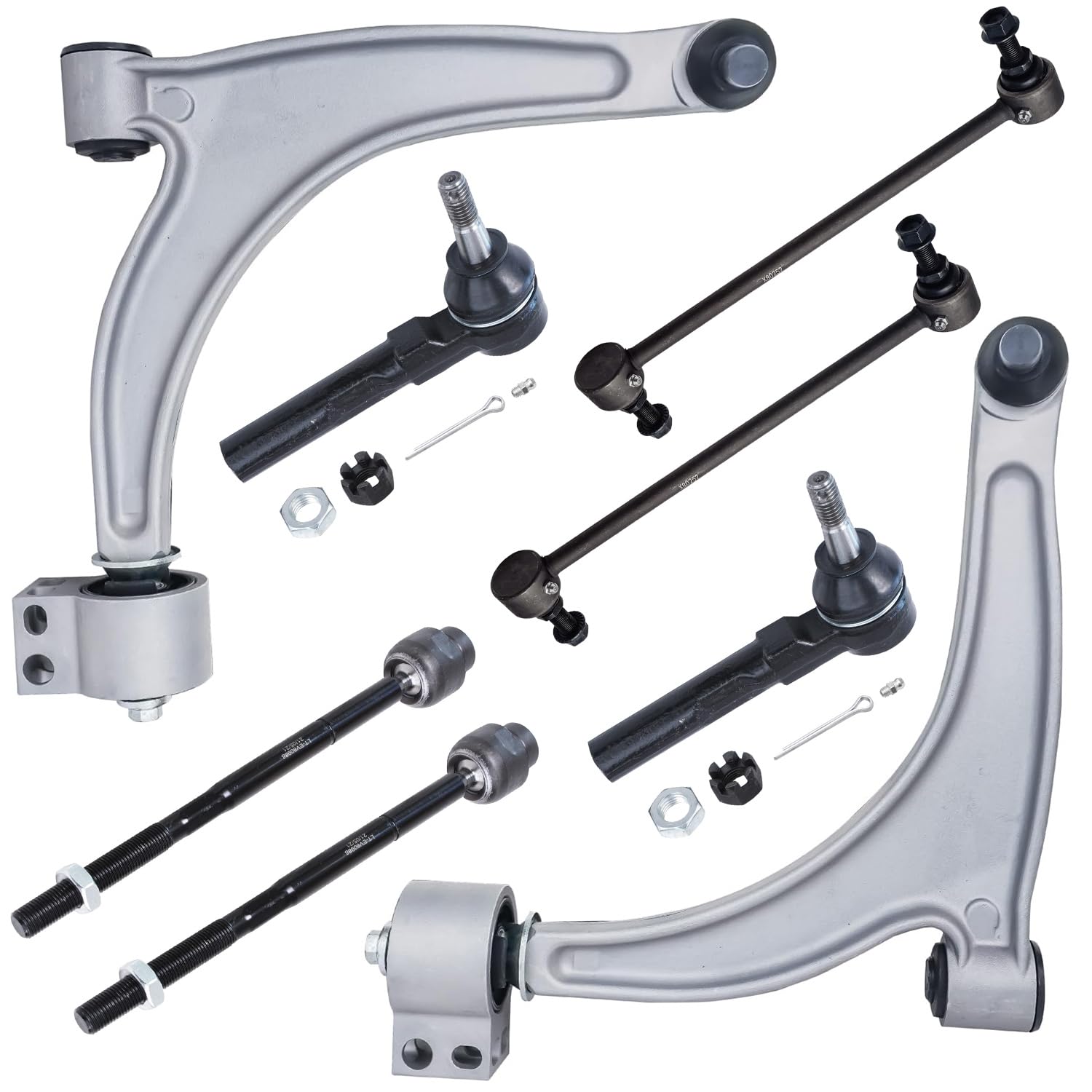 Detroit Axle - 8pc Front End Kit for 2004-2012 Chevy Malibu Pontiac G6