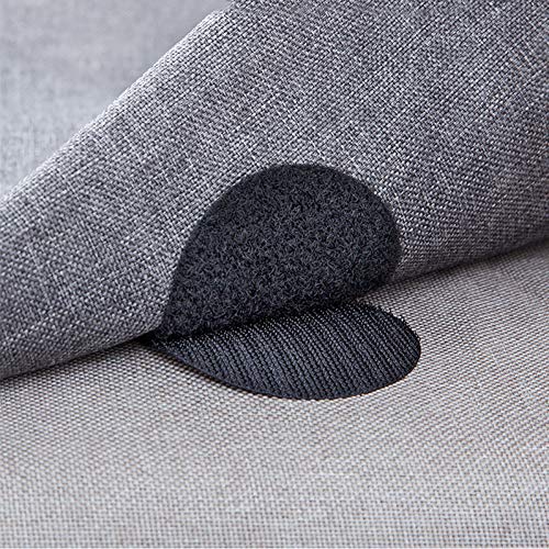 LNWSXB 10 Pairs Sofa Bed Sheet Carpet Tablecloth Anti-slip Anti-slip Fixed Velcro Non-marking Double-sided Adhesive 2 Colors
