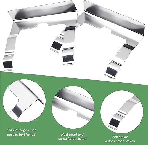 Miniatura 7 de 55077370AB Reemplazo de clip de lámpara de matrícula trasera para Dodge Ram 1500 2500 2002-2017 2018 (1 paquete)