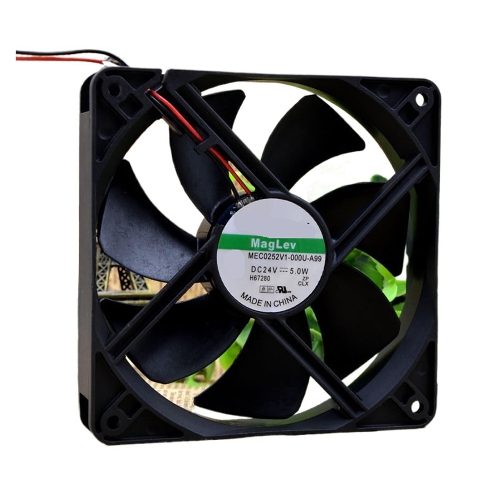 QNEZIQTMH MEC0252V1-000U-A99 24v 5.0W 4wires 12025 120 * 120 * 25mm 12cm Cooling Fan