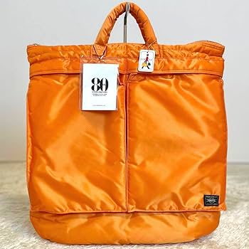 80周年 ポータータンカー ヘルメットバッグ 大容量 オレンジ TANKER 80th ANNIVERSARY MODEL(タンカー 80thアニバーサリー