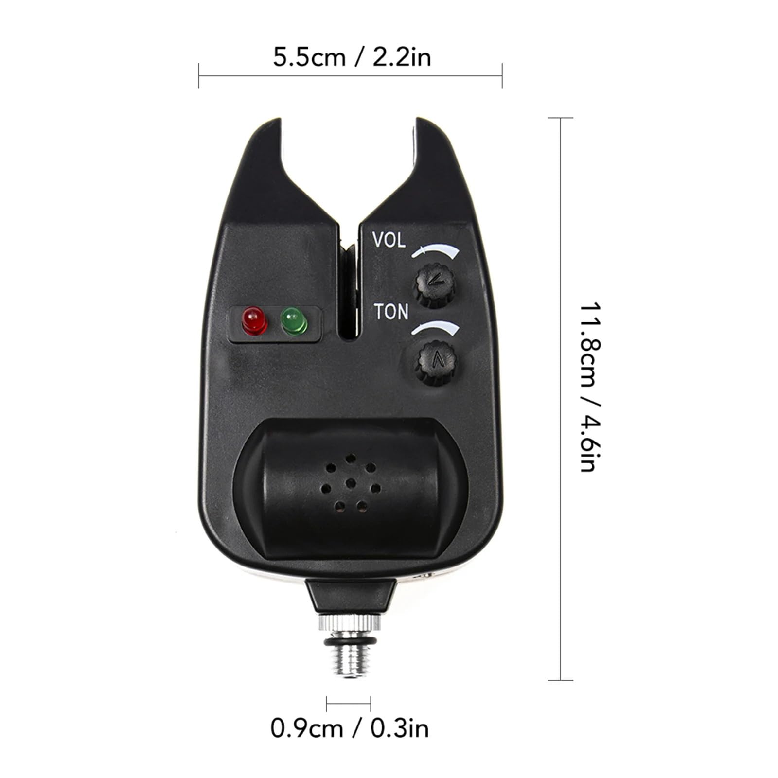 Support Canne A Peche Horizontal Adjustable Retractable Carp Fishing Rod Pod Stand Holder Pole With 3 Bite Alarms Swingers Indicators