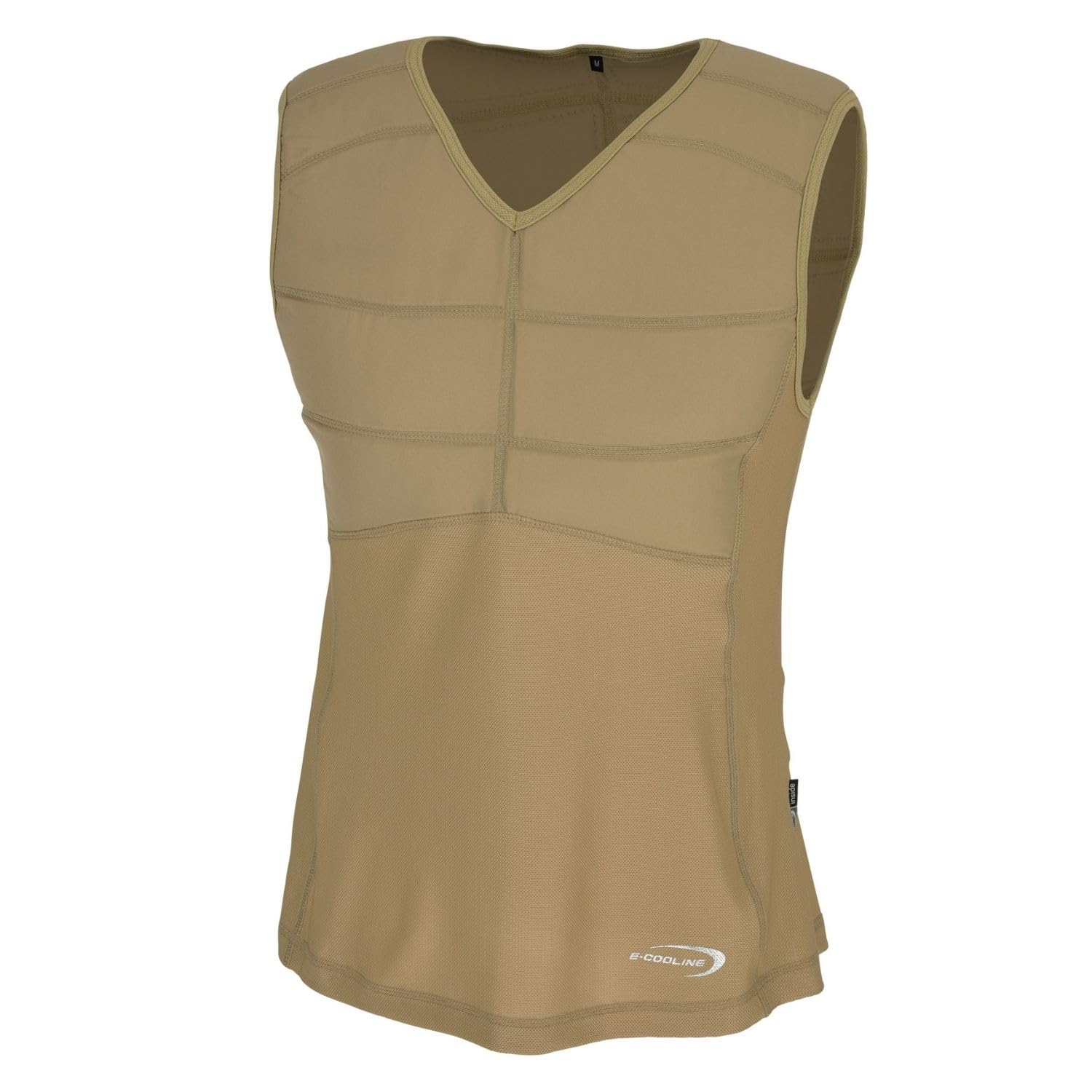 E.COOLINE Powercool SX3 camicia di raffreddamento senza maniche | camicia di raffreddamento per adulti | abbigliamento climatizzante - con protezione dei reni | lavabile
