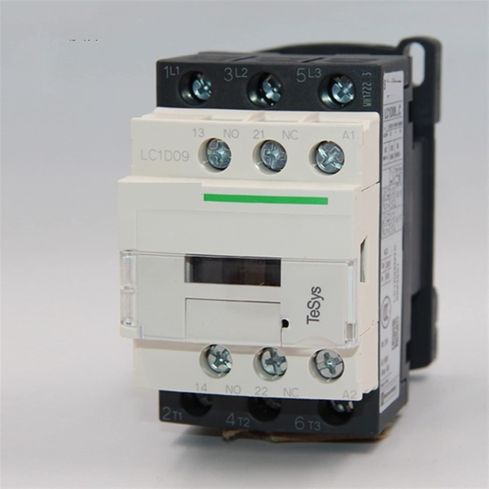 HUUOQIWY Electric LC1D09M7C Q7C F7C B7C Coil 220V 380 110AC 50/60Hz Contactor Rrelay TeSys 3P 9A 1NO+1NC Load Standard LC1D 1Pcs(Lc1d09q7c 9a 380v)