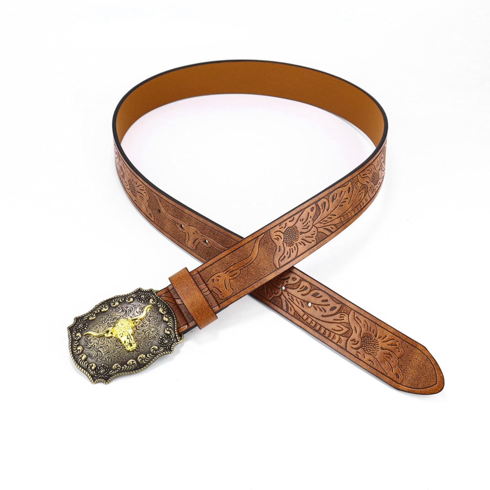 小物 LOHEN COW LEATER SLASH BELT(GOLD) Cow_Hair_Belt_1_grande.jpg?v=
