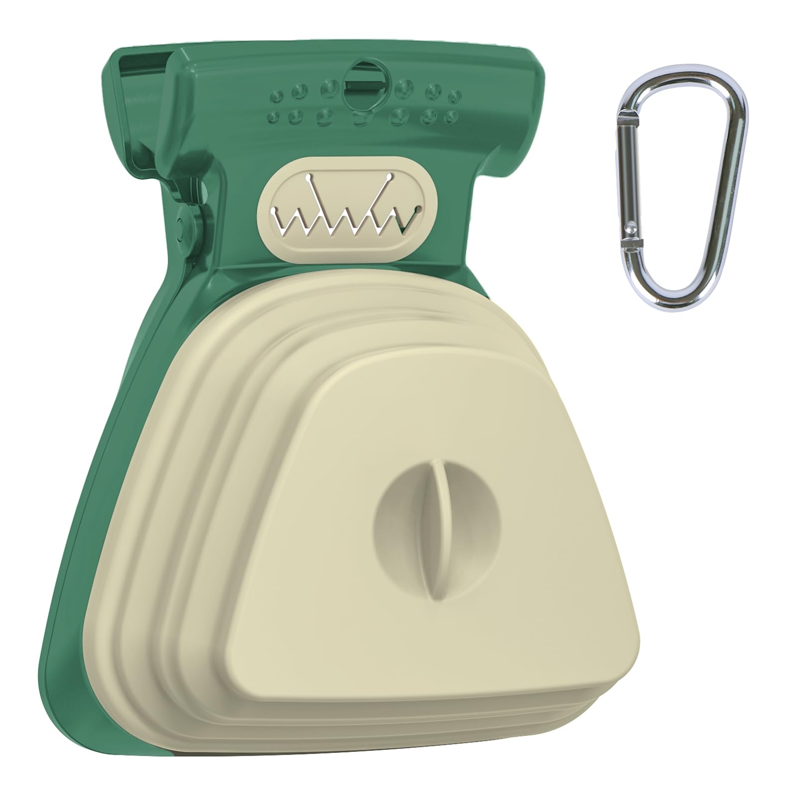 Super Design Portable and Versatile Pet Poop Scooper, Ideal for Walking Traveling and Camping with Small and Large with CLeash Clip and Garbage Bag