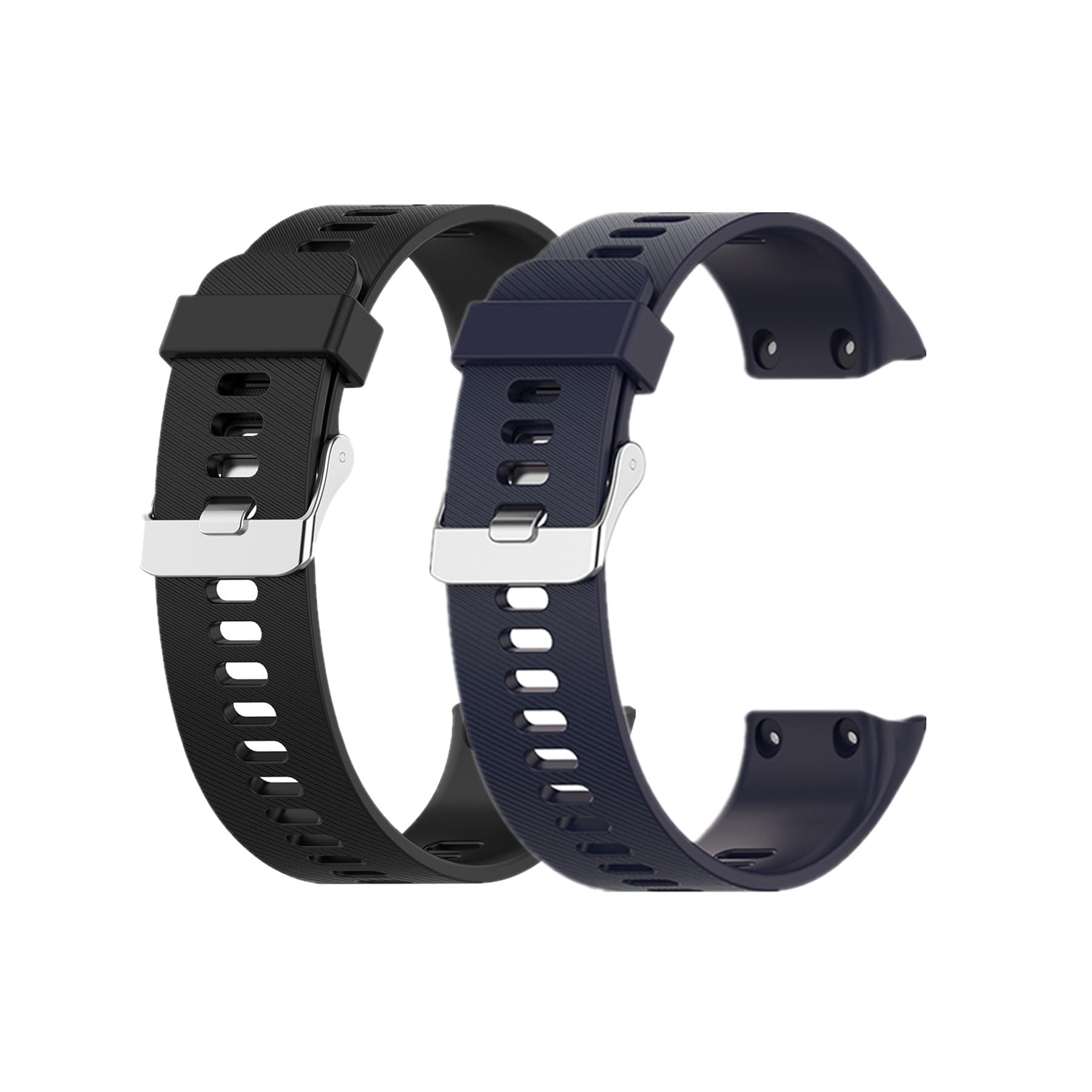Muovrto Strap for Garmin Approach S10,Watch Band for Garmin Forerunner 35 (Black & Dark Blue)