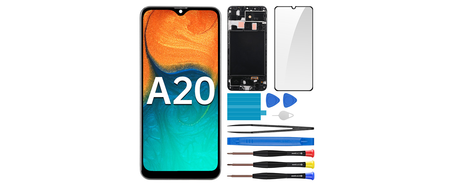 Amazon.com: BESJMYT for Samsung Galaxy A20 Screen Replacement with