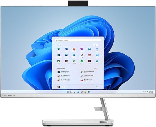 Lenovo IdeaCentre AIO 3 12th Gen Intel i3 27″ FHD IPS 3-Side Edgeless All-in-One Desktop with Alexa Built-in (8GB/512GB SSD/Win11/MS Office…