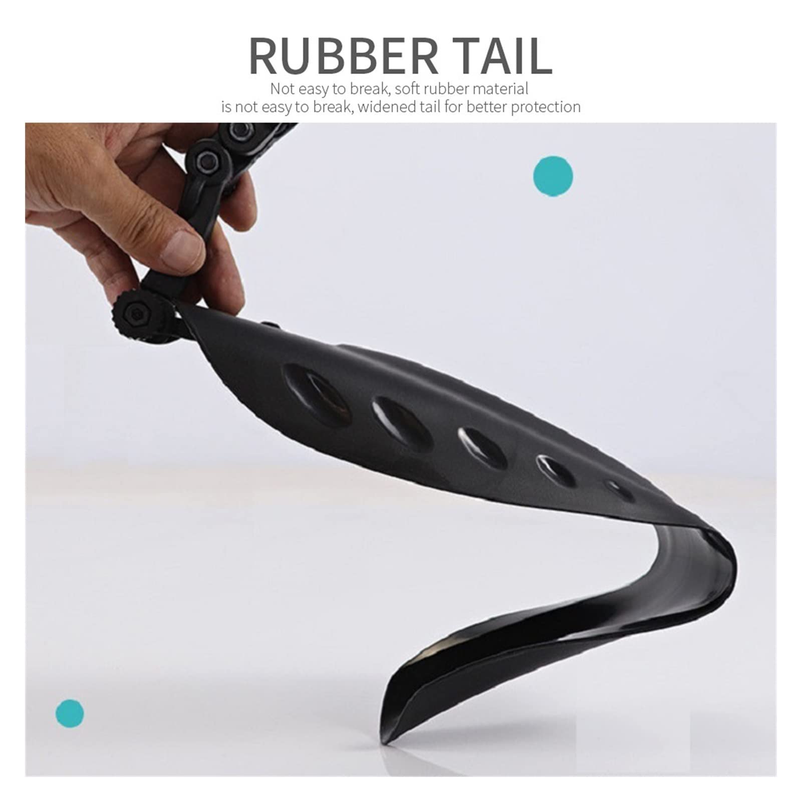 Bike Regolabile Bici Anteriore parafanghi di Protezione di Fango, MTB Bike Bike Mudguard Mudguard da 24-28 Pollici Fender Anteriore Defender Release Quick Riding Accessori for Biciclette Mountain ROA