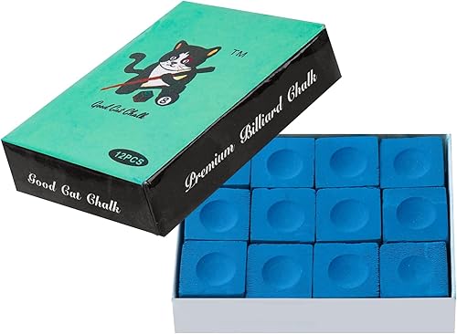 Nano - Tiza para taco de billar profesional, paquetes a granel disponibles (12 unidades, 24 unidades, 144 unidades), agarre duradero, antimiscue,