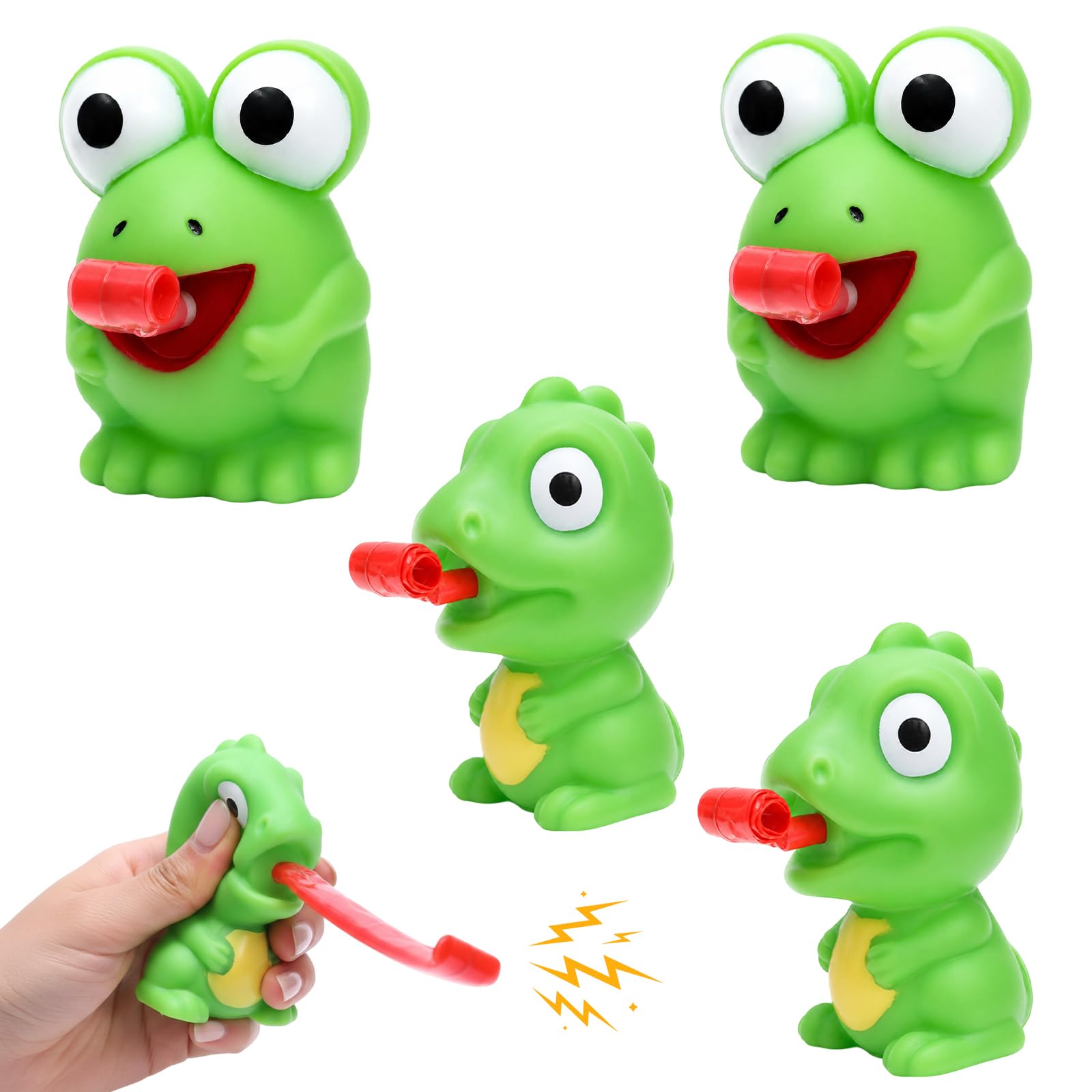 4 Pcs Pop Up Toy, Frog Fidget Toy Set, Stress Toys For Adults And Students, Fun Toys, Frog, Squeeze Toys, Stress Relief Toys Adults, Plastic Frogs, Portable Desk Toys For Office And Classroom Use