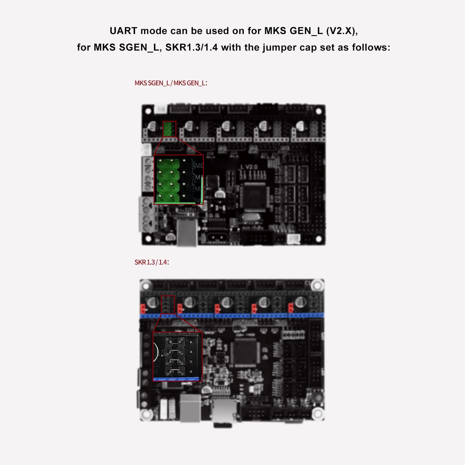 Pilote de Moteur Pas à Pas TMC2209, Module Ultra Silencieux pour Applications D'imprimante 3D, 5 Unités