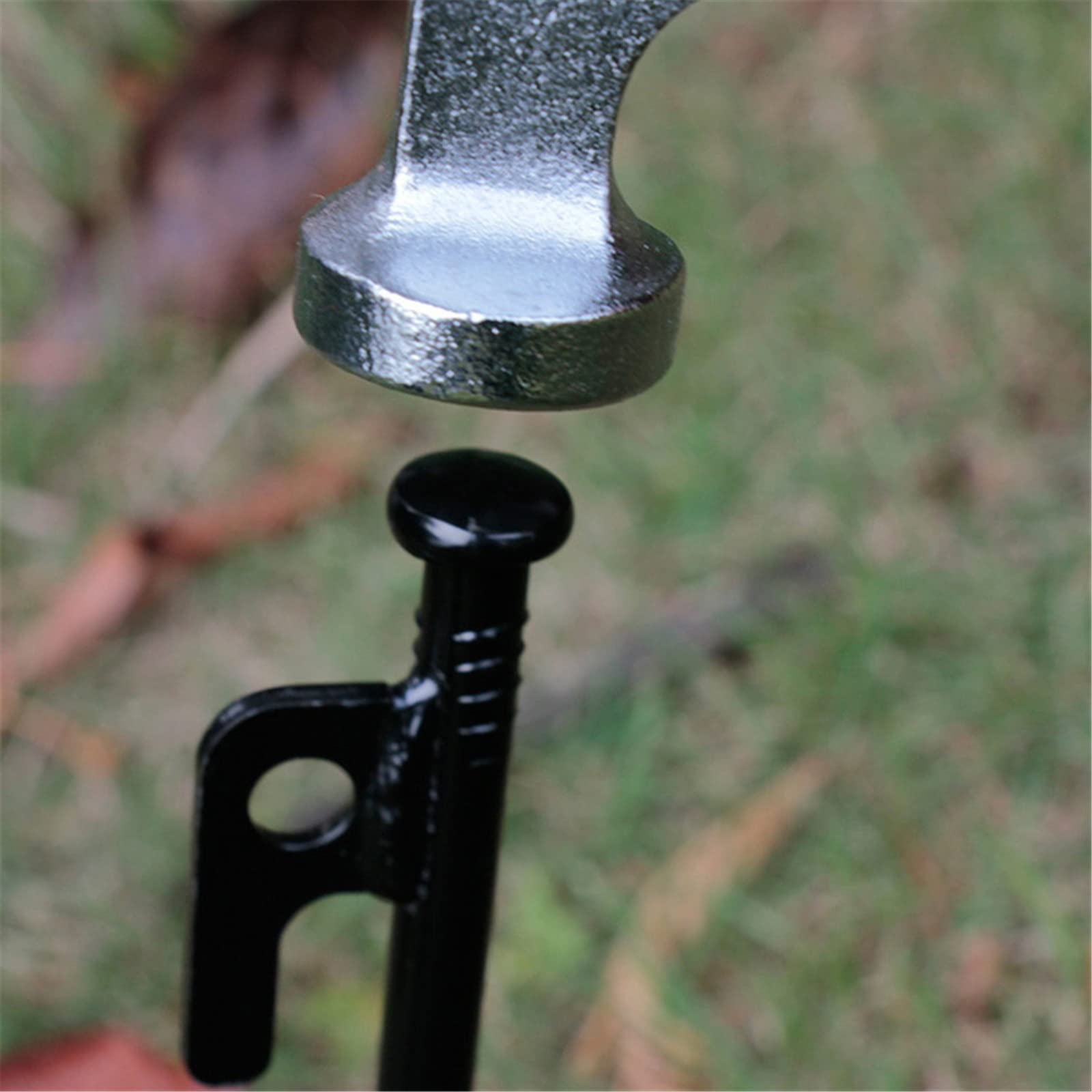 Martello Da Campeggio Leggero In Plastica - Con Foro Per Estrazione Pioli | Multifunzionale Per Tende - Foto 6