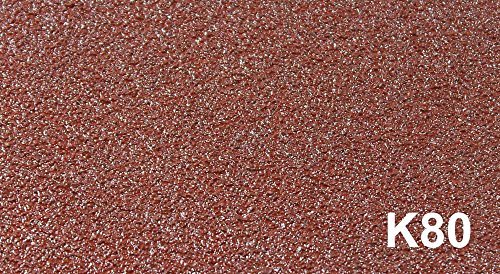 200 pezzi di tessuto Nastri abrasivi 75 X 533, per levigatrice a nastro – grano 80/carta vetrata/Nastri abrasivi
