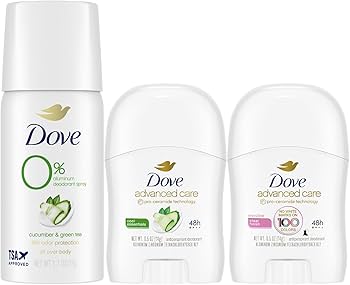 Amazon.com: Dove Travel Deodorant for Women Variety 3-Pack