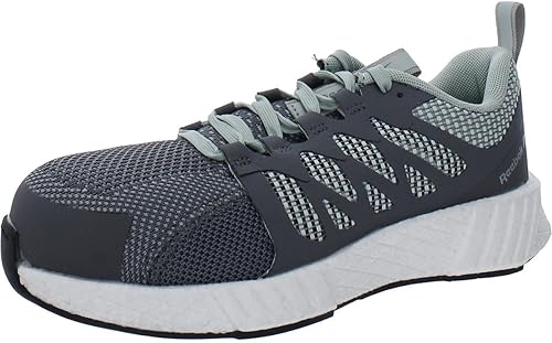 Miniatura 2 de Reebok Rb316 Fusion Flexweave - Zapato deportivo de trabajo para mujer, color gris