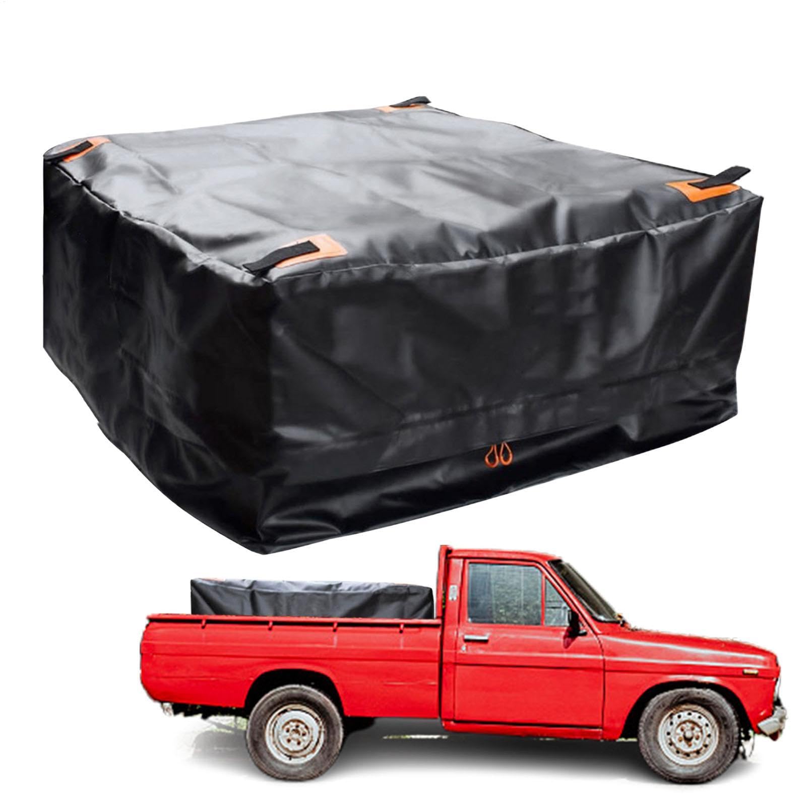 Borsa da tetto impermeabile per auto – Portapacchi impermeabile in tessuto | Oxford, borsa da tetto per auto di grande capacità, borsa da tetto per auto in tessuto Oxford, borsa pieghevole per bagagli