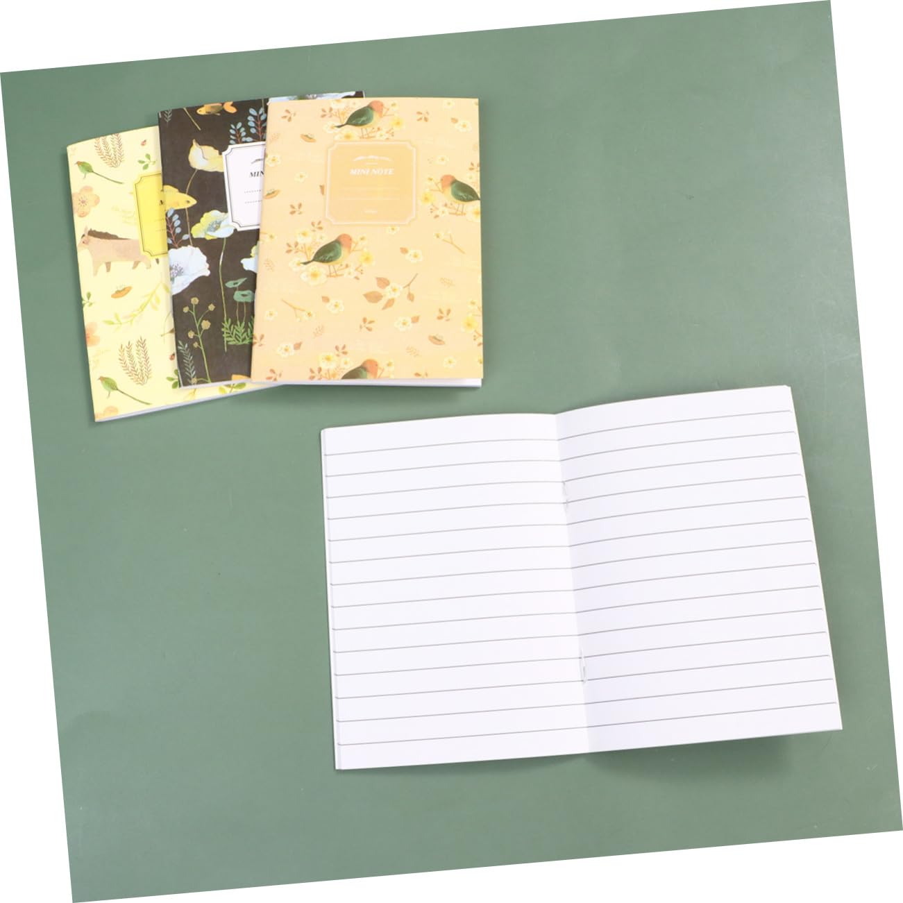 TEHAUX 2 Ensembles Mini Cahier Petit Carnet Journal Mini-livres Livre Planificateur Quotidien Carnet De Notes Livre De Pratique 50 Pièces * 2