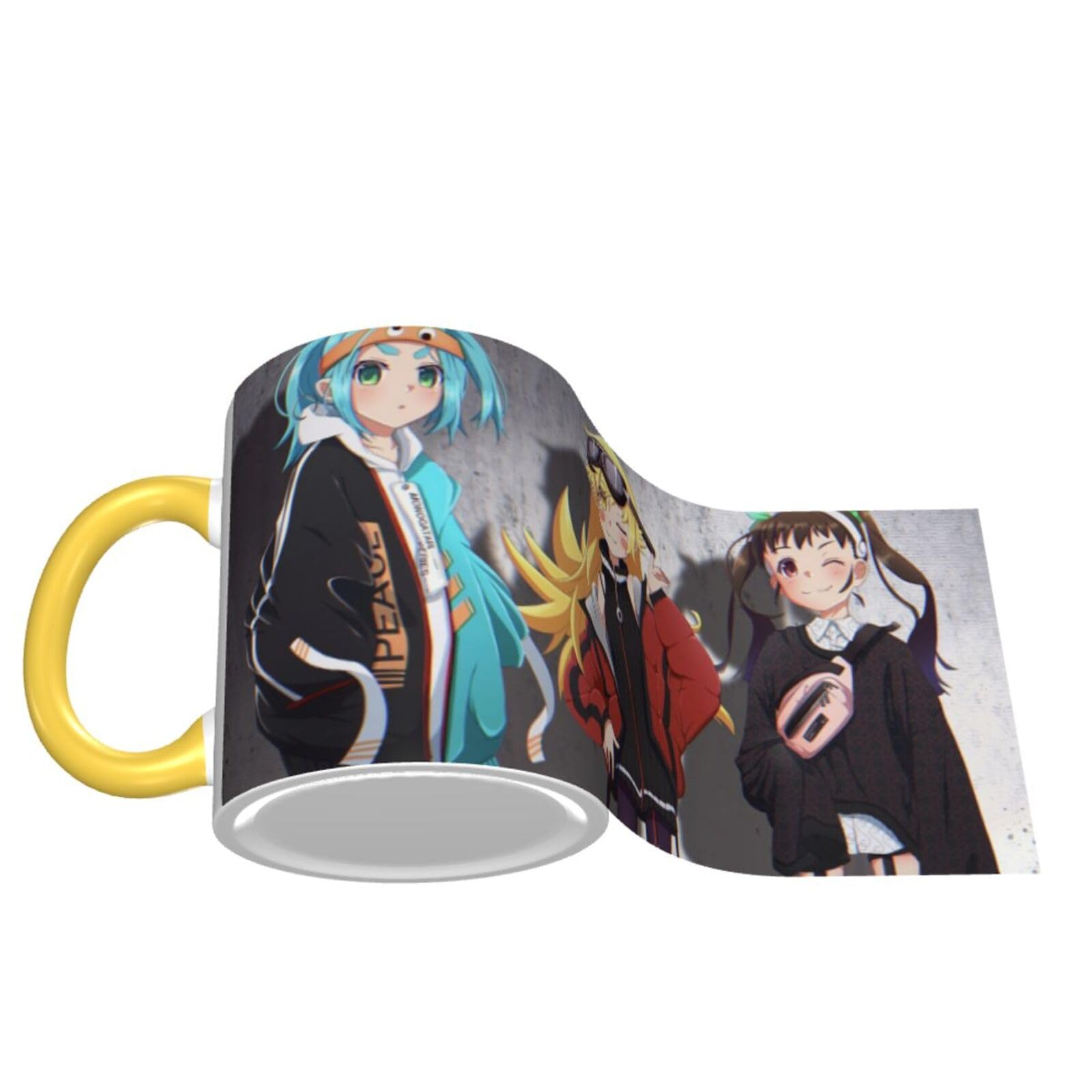 Amazon.co.jp: 化物語 忍野忍 八九寺真宵 斧乃木余接2 マグカップ