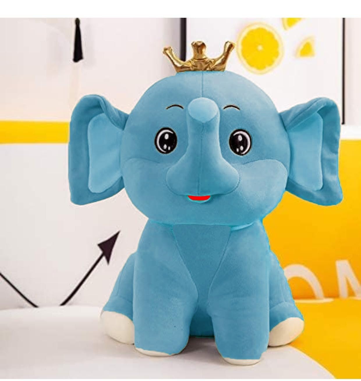 Aroma Brand-Elephant Soft Toys for Girls and Boys, Pack of 1-50cm (Sky Elephant) (B0CHX2X531) Amazon Price History, Amazon Price Tracker