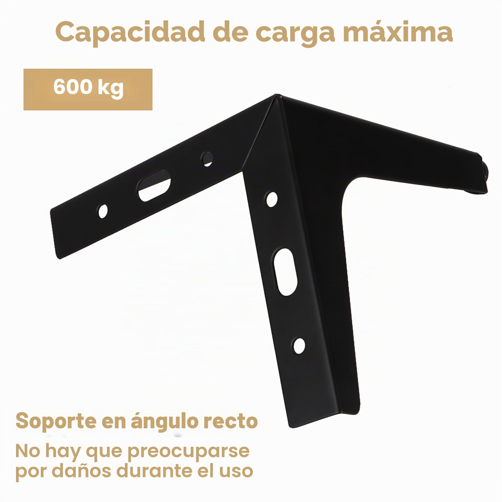 SENENQU 12 Piezas Patas para Muebles Negras 15 cm, Patas para Mesas y Sofá con Tornillos, Pies Metálicos de Acero Resistente para Armario, Mueble de TV y Cama