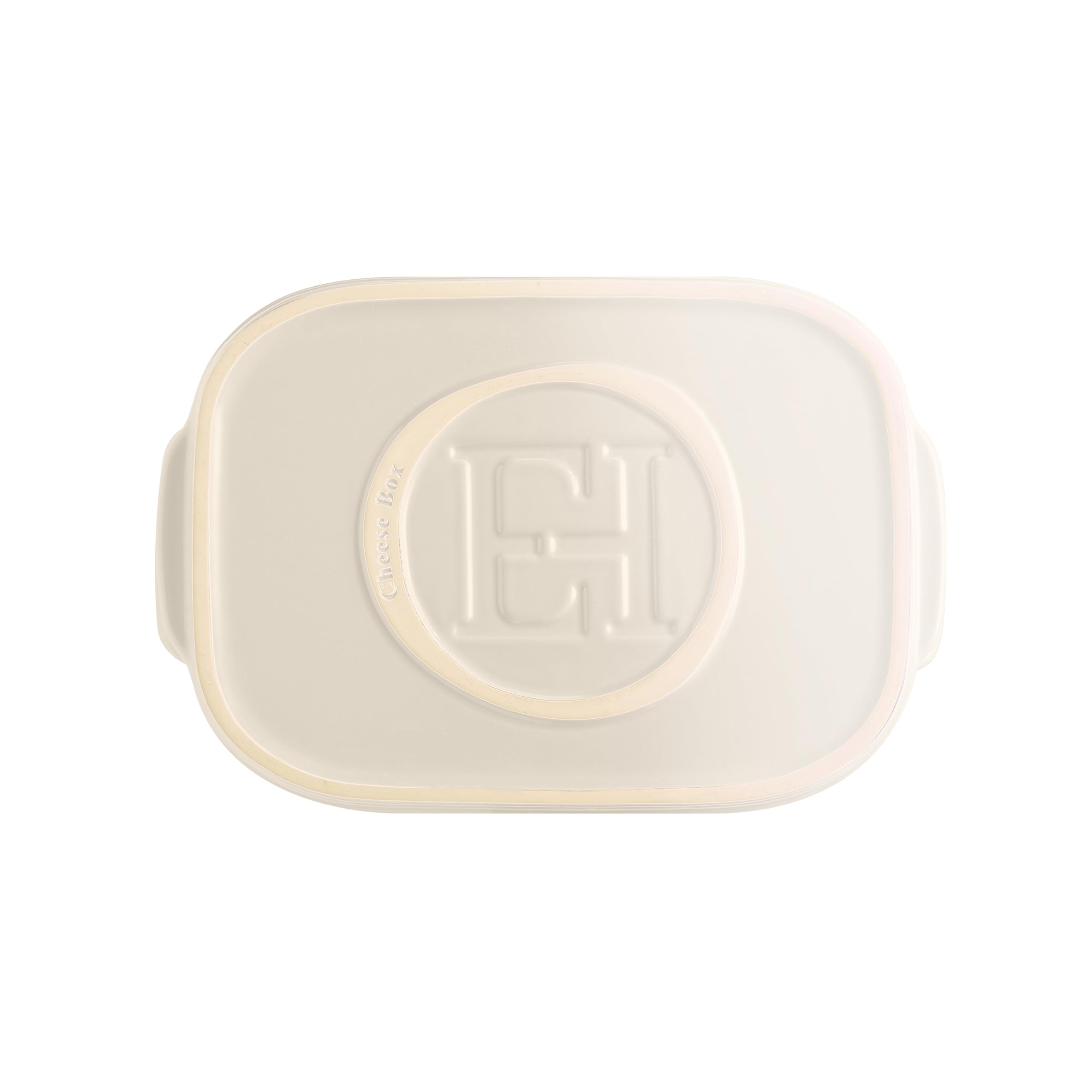 Emile Henry Cheese Box – Boîte à Fromage avec Couvercle – Céramique Haute Résistance – Conservation Optimale au Réfrigérateur – Coloris Argile – Fabriqué en France