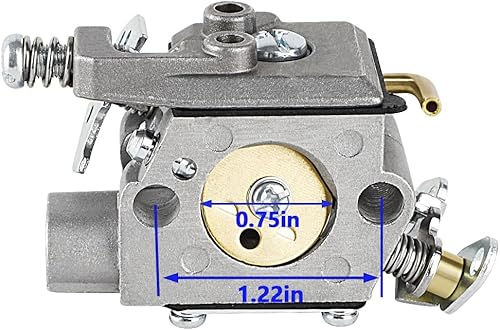 Miniatura 2 de 309376002 Kit de carburador para Ryobi Homelite RY3714 RY3716 Motosierra de gas piezas con bombilla de imprimación bujía filtro de combustible