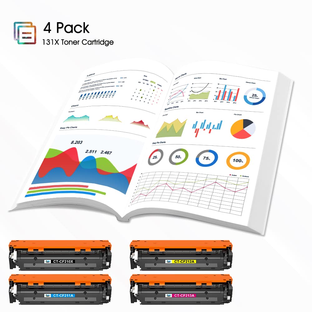 Toner Hp Cf210a Compatibile Cartuccia Toner Nera Compatibile CF210A / 131A Per HP LaserJet Pro 200, M251nw, M276nw – Alta Resa Hp 303 Nero - Foto 6